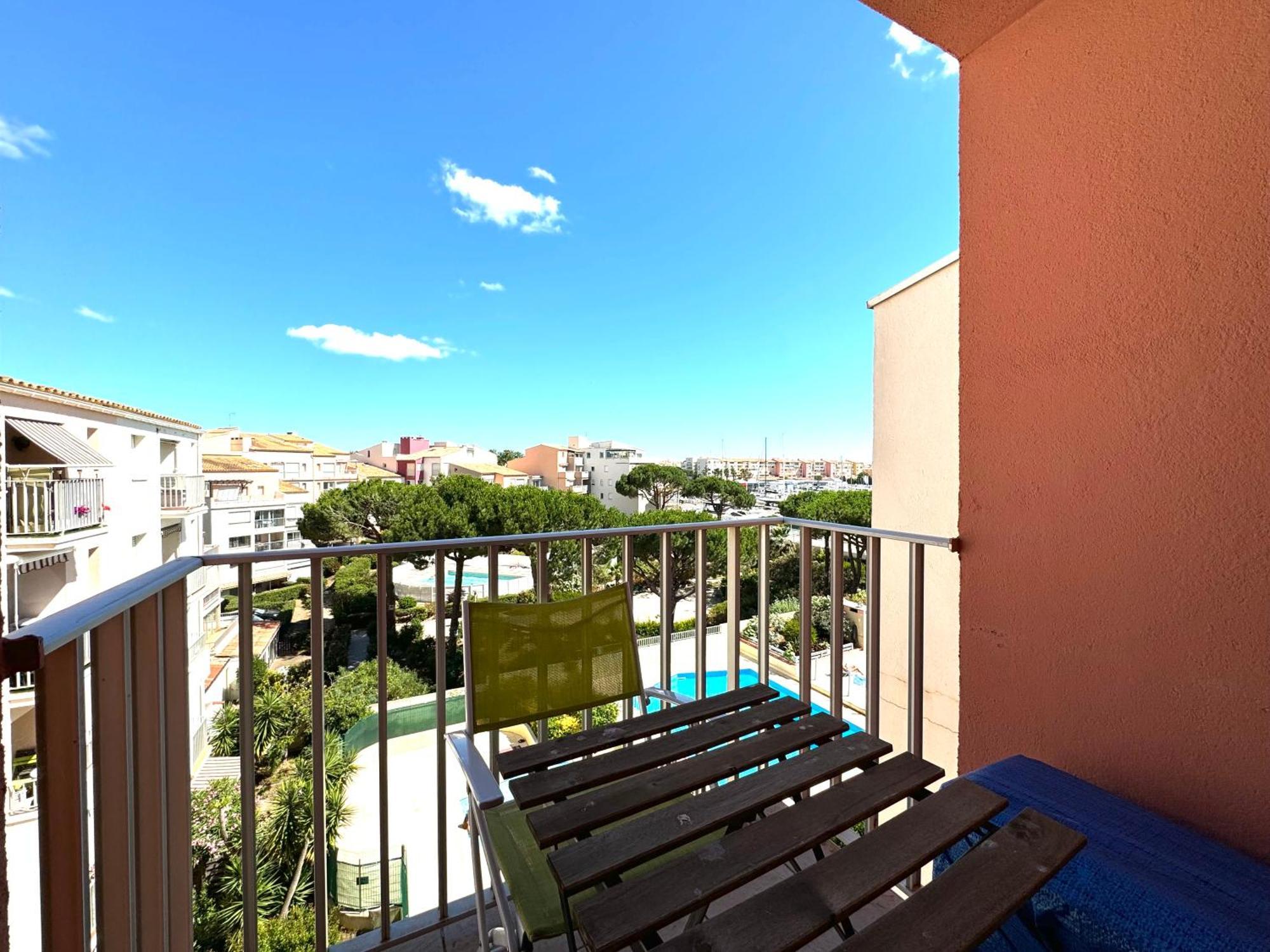 T1 Cap D'Agde Piscine Port Apartamento Exterior foto