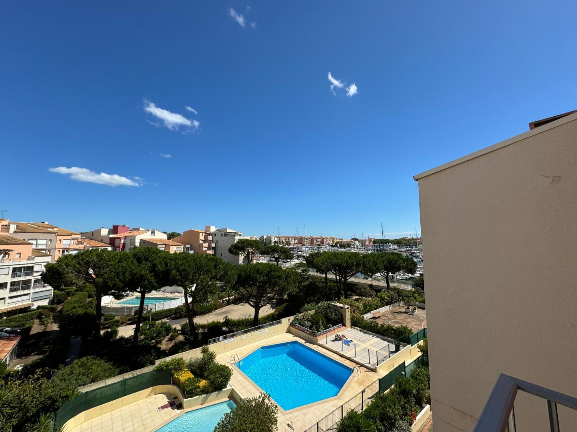 T1 Cap D'Agde Piscine Port Apartamento Exterior foto
