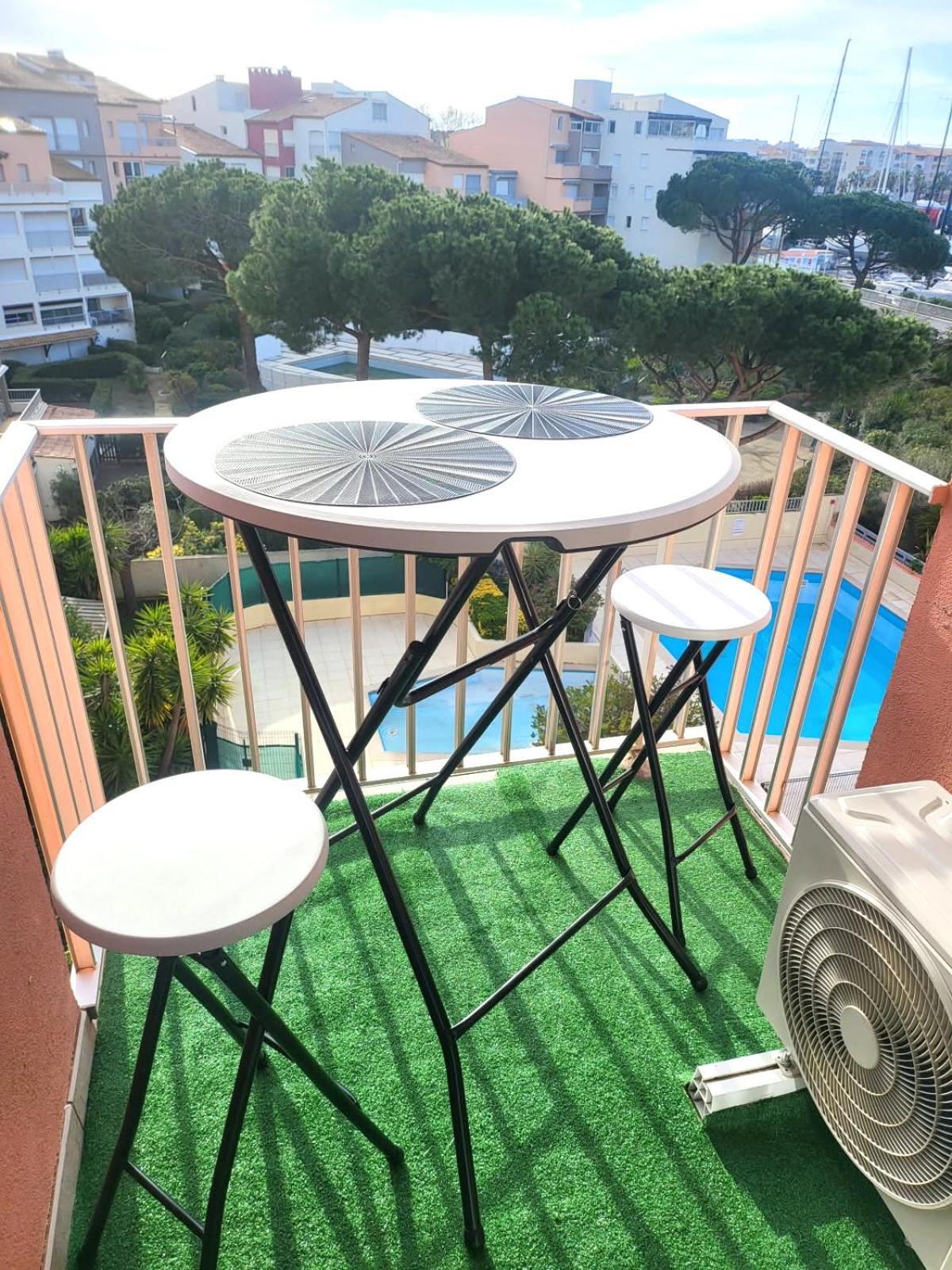 T1 Cap D'Agde Piscine Port Apartamento Exterior foto
